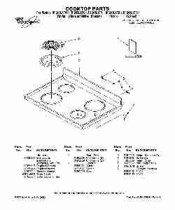 Whirlpool Range RF263LXTT 1-page_pdf
